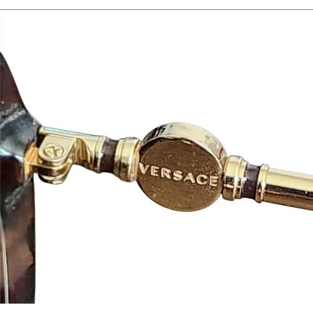 Versace MOD 4303 516/7/58 Tortoise Medusa Logo Sunglasses 58□17 140 Italy - Picture 6 of 8